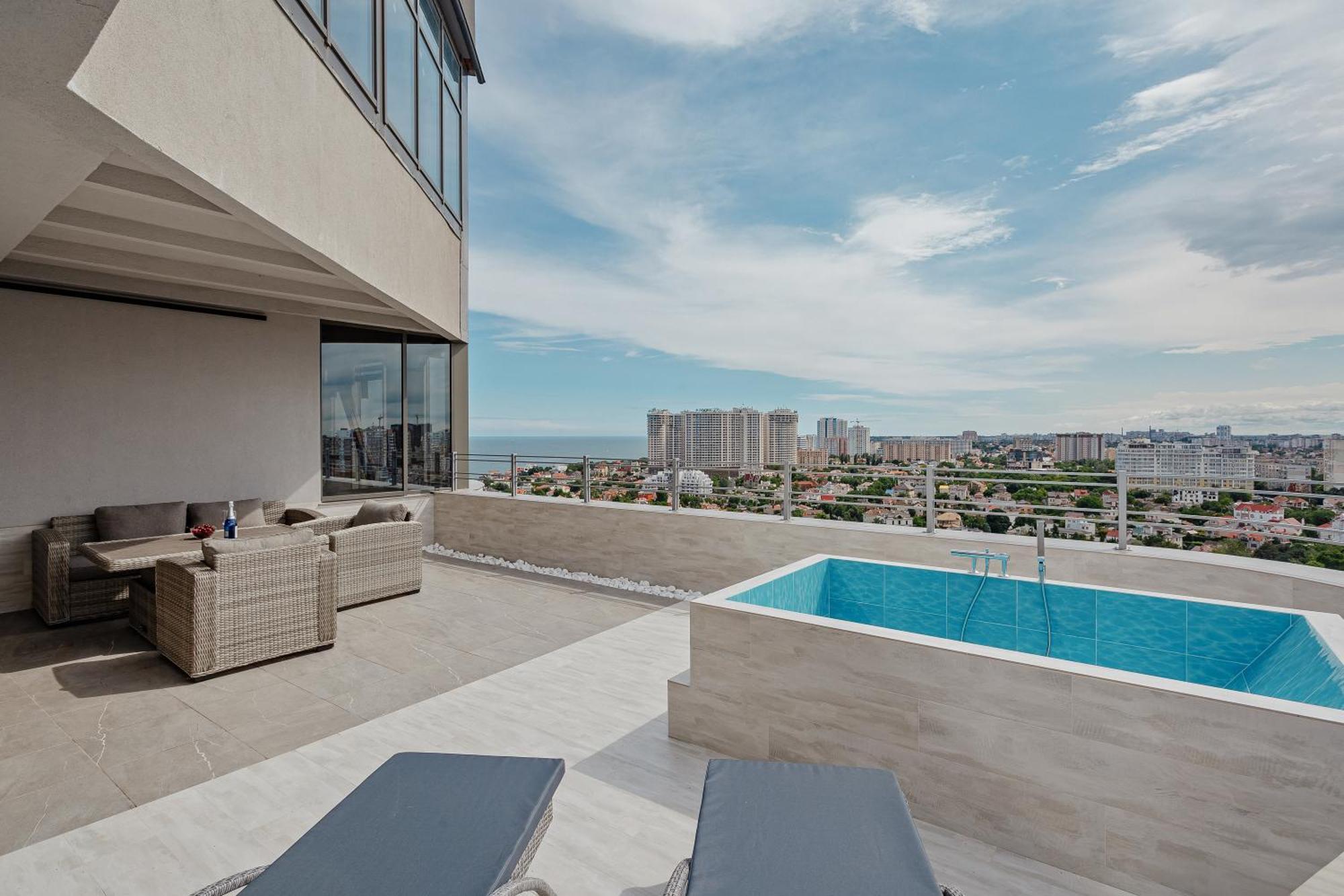 Plaza Arcadia Apartments Odessa Kamer foto